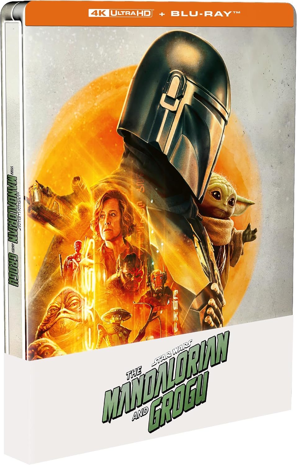 Star Wars: The MANDALORIAN AND GROGU - UHD 4K + Comics Combo - STEELBOOK