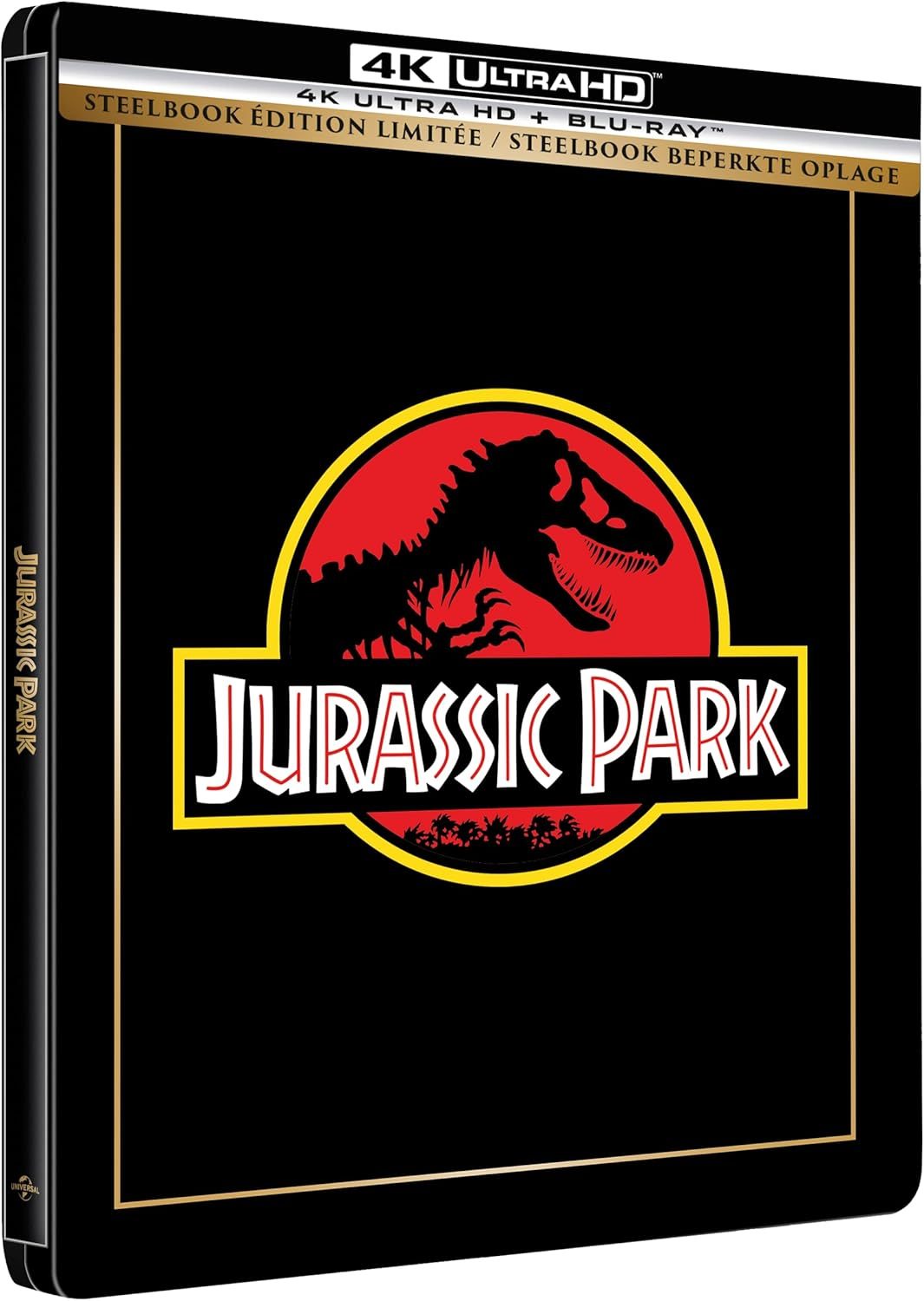 Jurassic Park (1993) Édition Limitée SteelBook® Exclusivité Web Blu-ray 4K Ultra HD