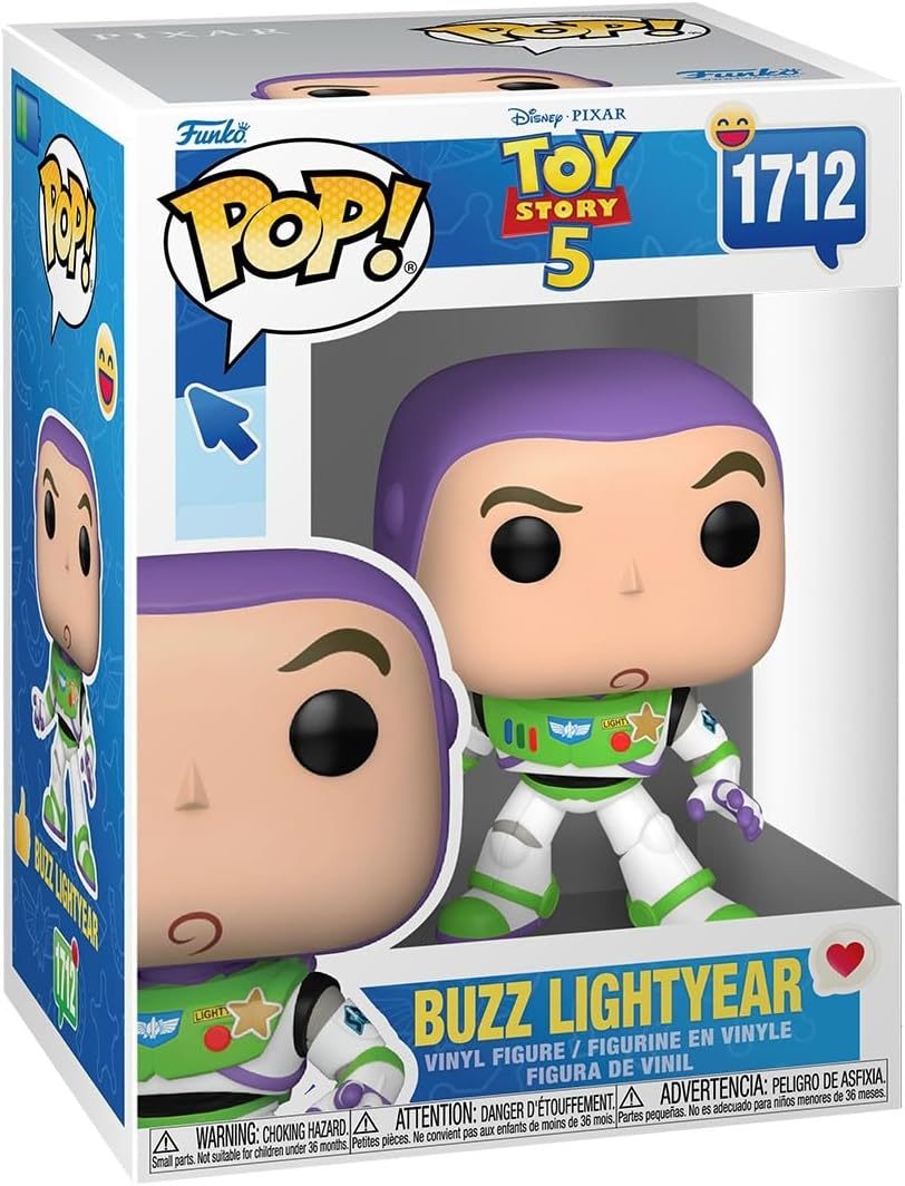 Funko Pop! Disney: Toy Story 5 - Buzz Lightyear - Figurine en Vinyle de Collection