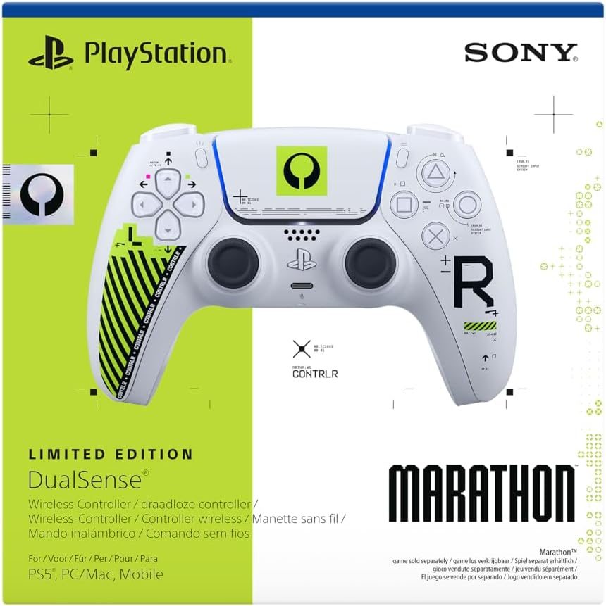Manette DualSense Sony Édition limitée Marathon pour PS5, PC, Mac et Mobile