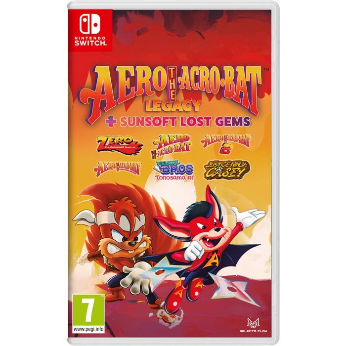 Aero The Acro-Bat Legacy + Sunsoft Lost Gems