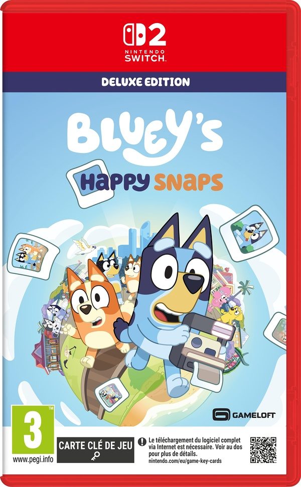 Bluey's Happy Snaps - Day One Deluxe Edition () - Nintendo Switch 2 - Deluxe