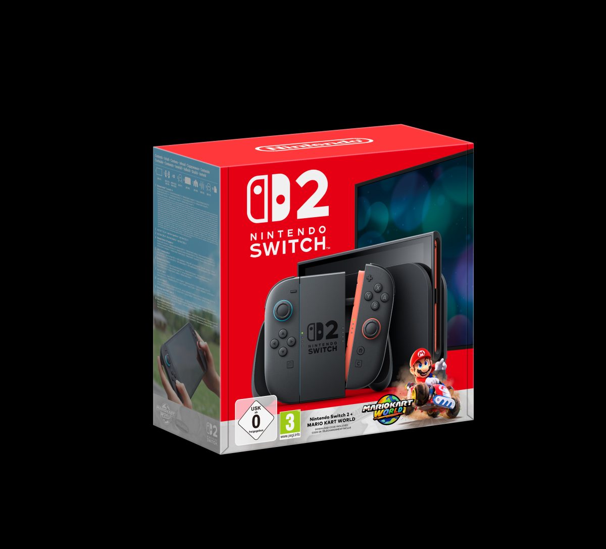 Console + Mario Kart World (code de téléchargement) - Nintendo Switch 2 - Standard