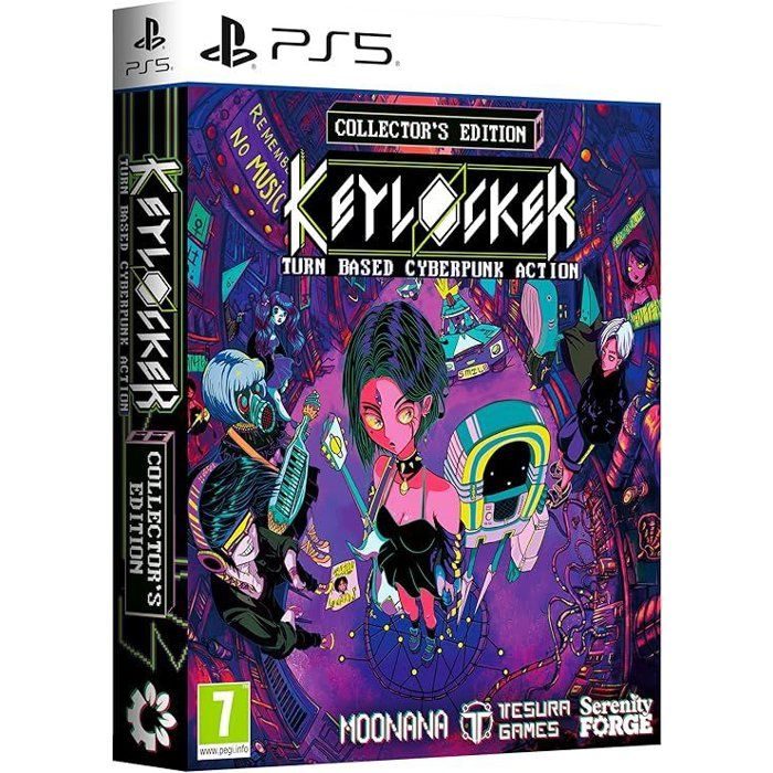 Keylocker Turn Based Cyberpunk Action