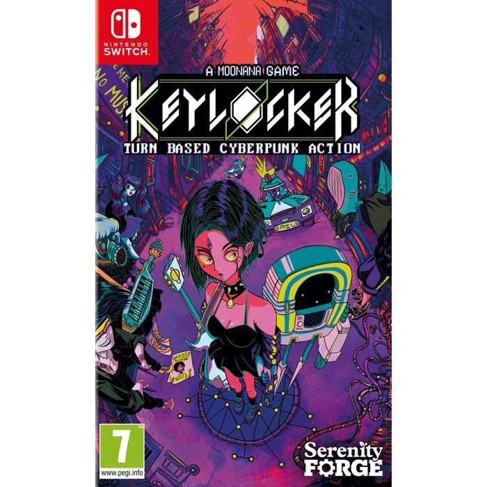Keylocker Turn Based Cyberpunk Action - Collectors Edition - Nintendo Switch - Standard