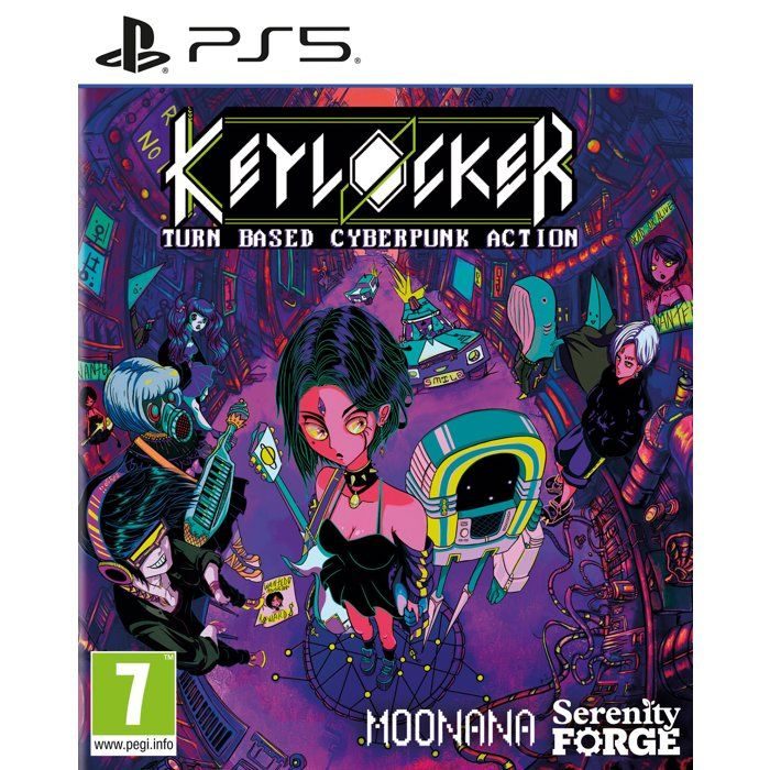Keylocker Turn Based Cyberpunk Action