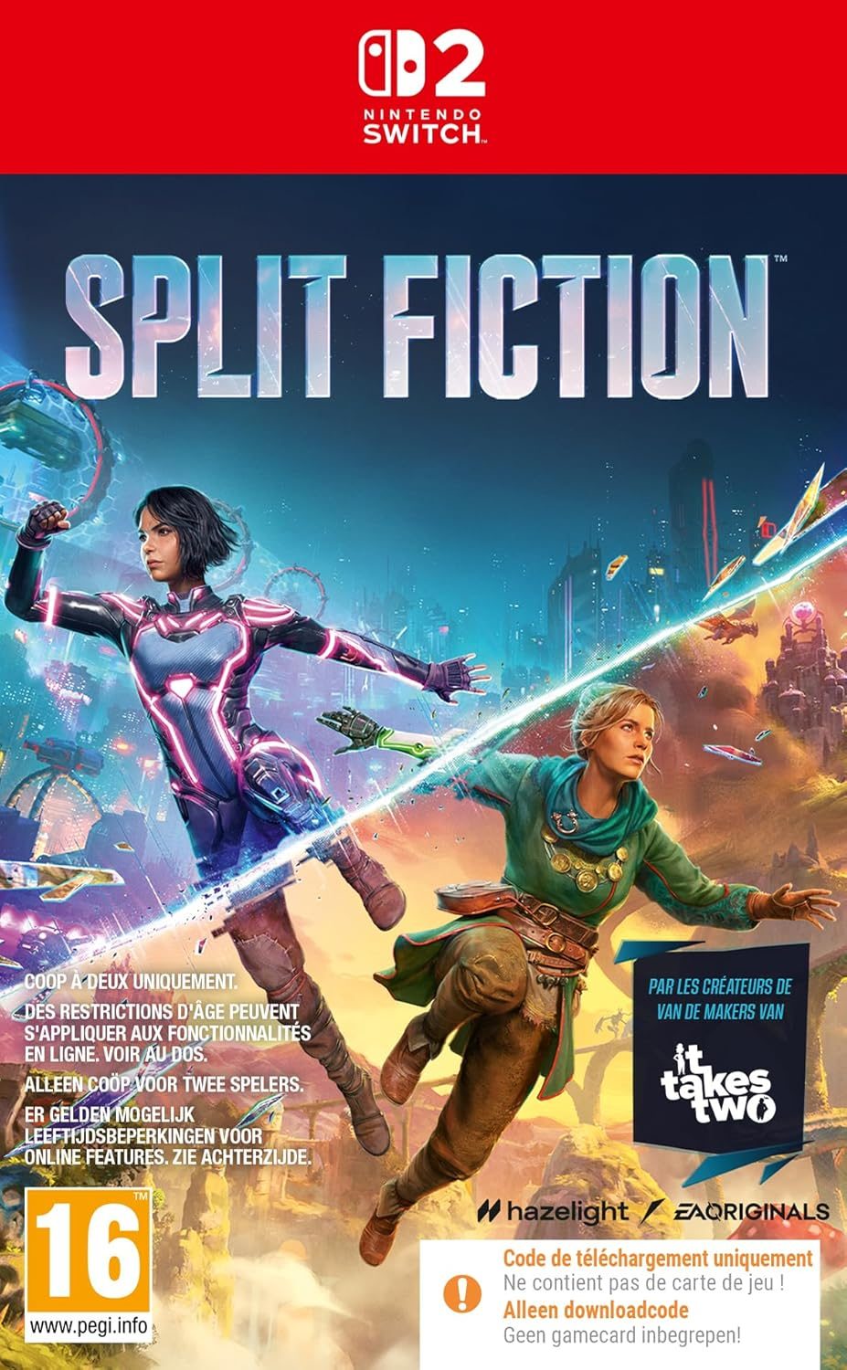 Split Fiction - Nintendo Switch 2 - Code dans la boite