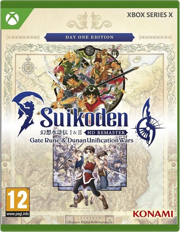 Suikoden I&II HD Remaster : Gate Rune and Dunan Unification Wars Day One Edition - Xbox Series - Day One