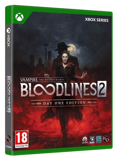 Vampire : The Masquerade Bloodlines 2 Day One Edition - Xbox Series - Day One