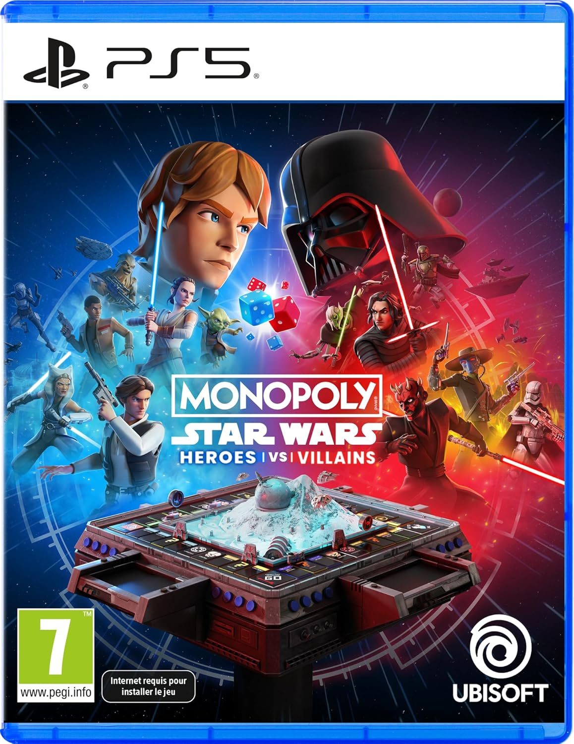 MONOPOLY: STAR WARS HEROES VS VILLAINS