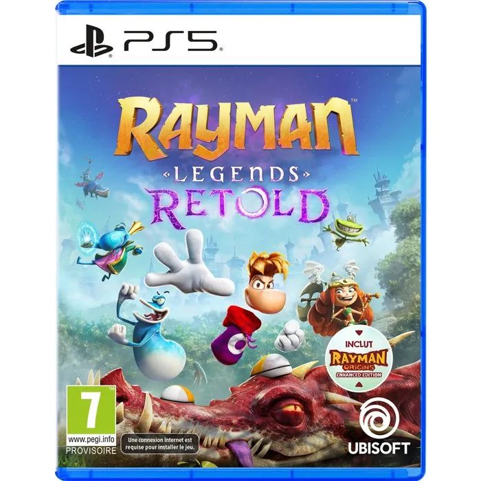 Rayman Legends Retold - PS5 - Edition physique