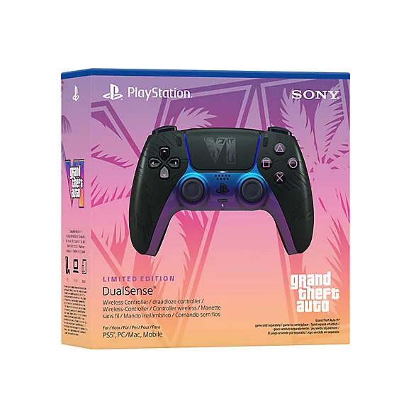 Manette PS5 Dualsense - PS5 - Édition limitée Grand Theft Auto VI Black