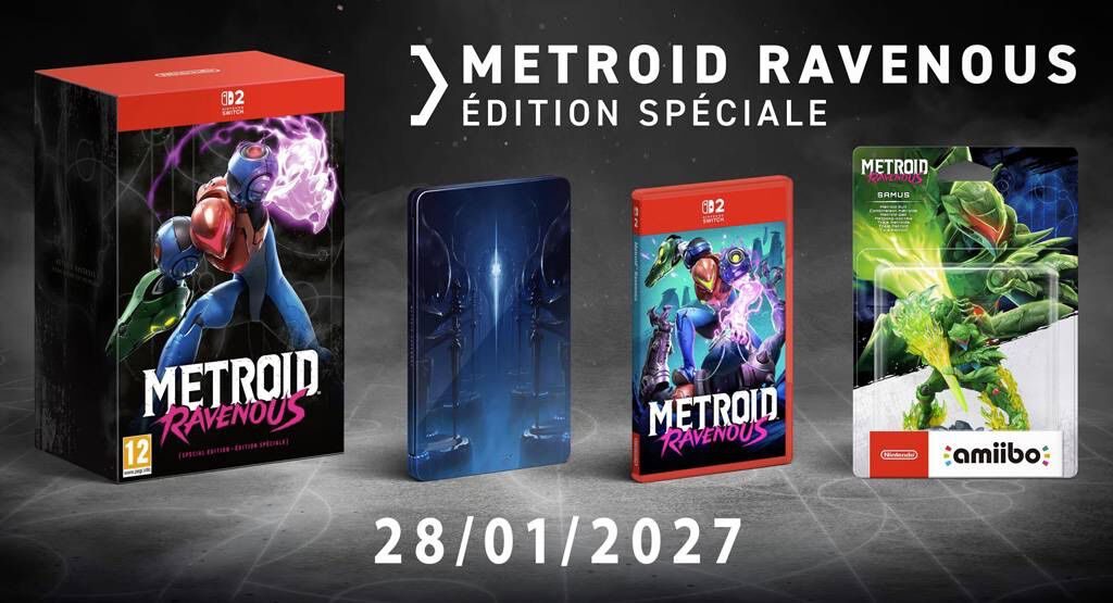 Metroid Ravenous - Nintendo Switch 2 - Edition spéciale
